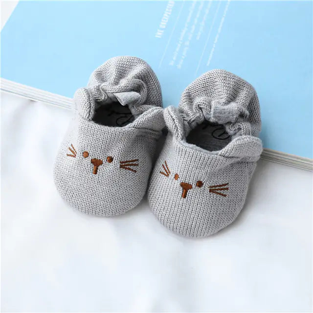 Knitted Wool Baby Shoes for Boys and Girls (Toddler)