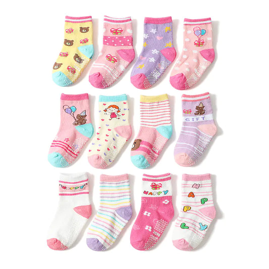 Non-slip Cartoon Children's Indoor Floor Socks