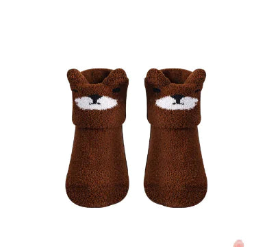 Cartoon Baby Floor Socks - Silicone Non-slip Design
