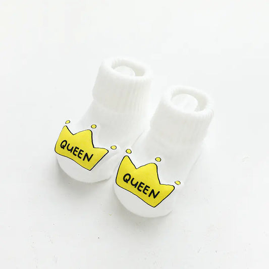 3D Cartoon Baby Socks with Non-Slip Design