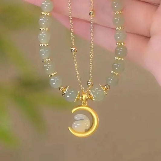 Chinese Style Jade Rabbit Bracelet